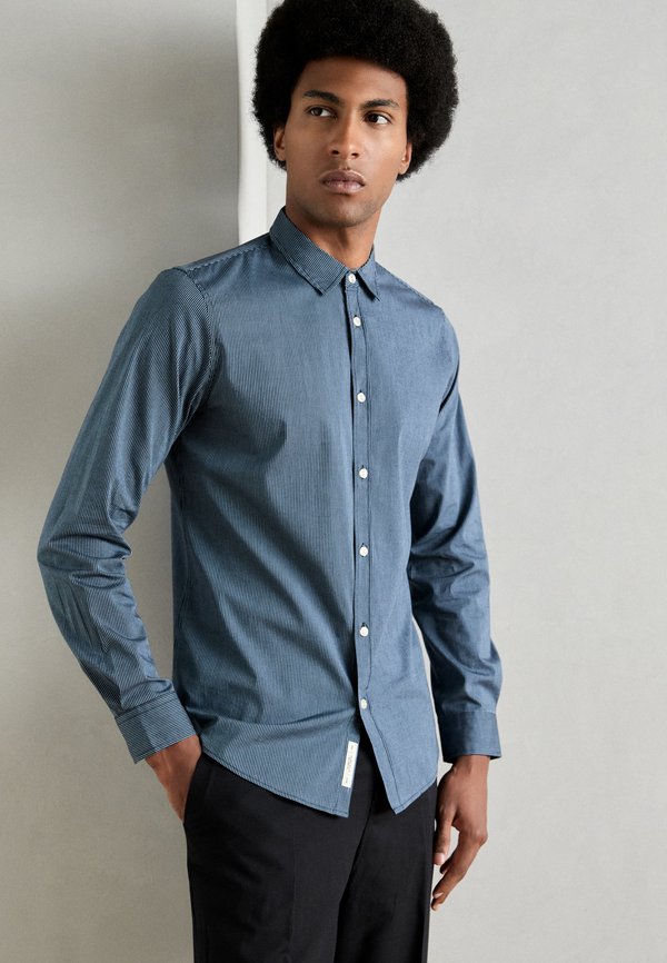 SEASONAL ESSENTIALS STRIPED SHIRT - Businesshemd - night