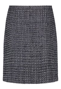 Gerry Weber MIT STRUKTUR - A-Linien-Rock - blau schwarz gemustert