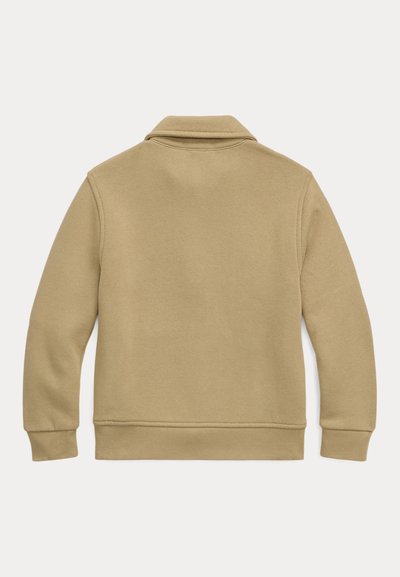 Polo Ralph Lauren FLEECE QUARTER-ZIP PULLOVER - Sweatshirt - classic khaki