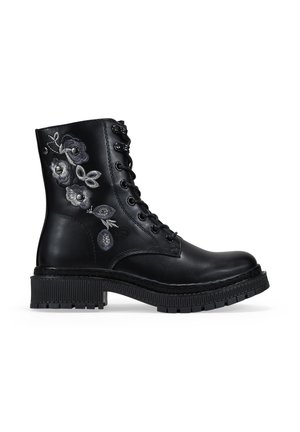 Botines con plataforma - black