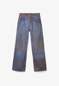 Unausgewählt, rot blau