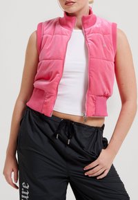 Juicy Couture THUNDER GILET - Vesta - hot pink