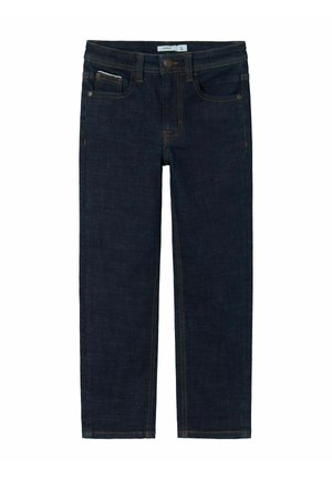 Jeans straight leg - dark blue denim