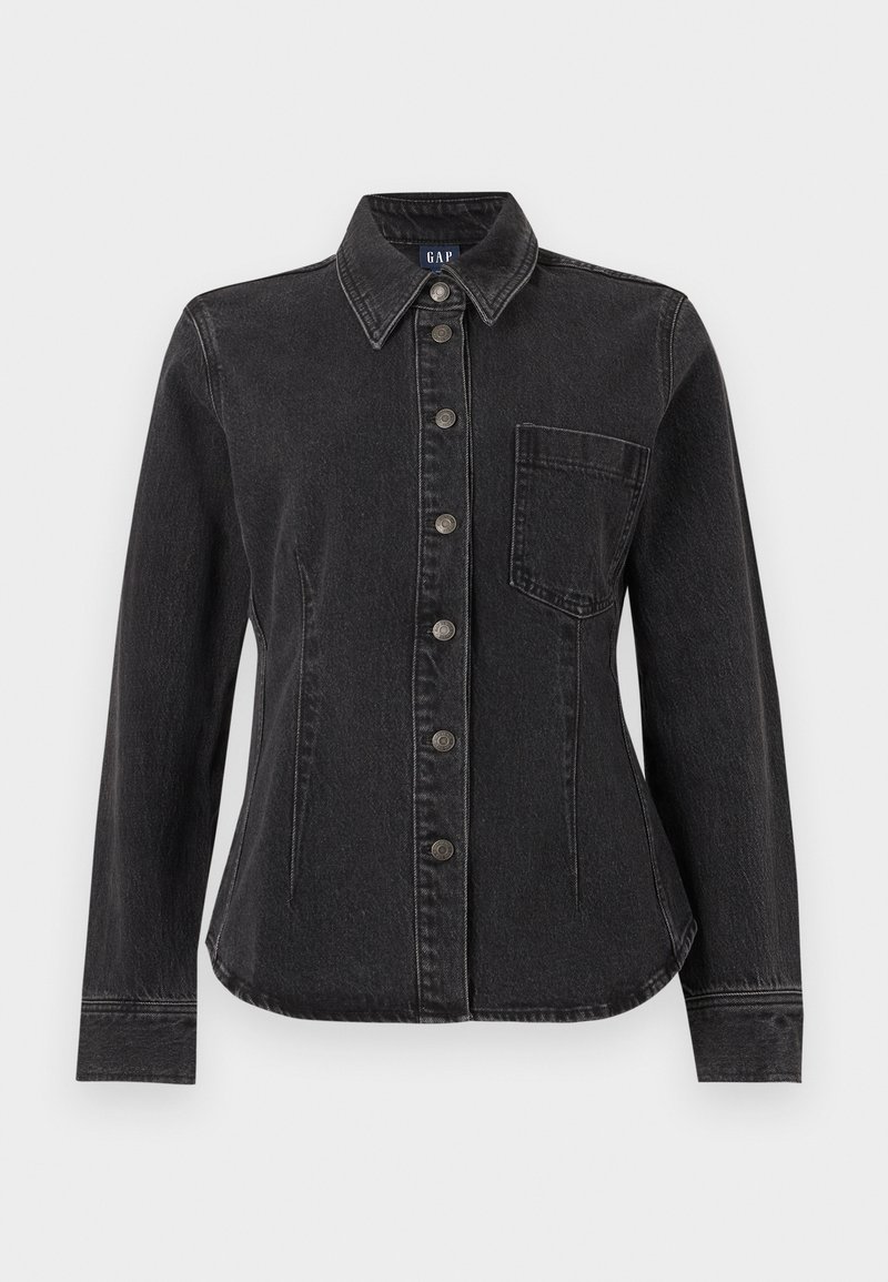 GAP Overhemdblouse zwart denim/blackdenim