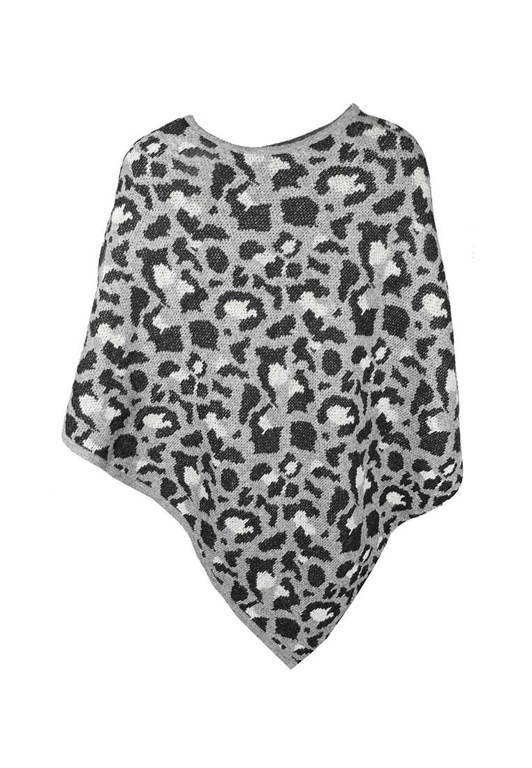 zwillingsherz Poncho grijs zwillingsherz Poncho grijs