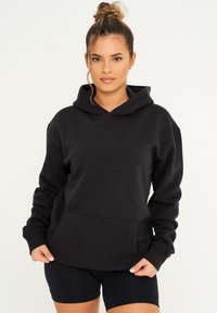 OVERSIZE HOODIE TEMIR - Sweatshirt - black