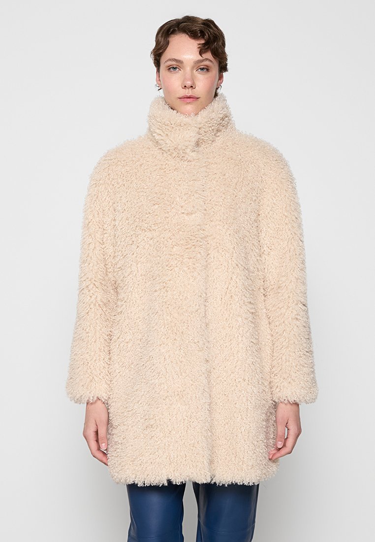 Oakwood Halflange jas beige