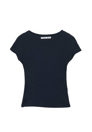 FITTED - Základné tričko - dark blue