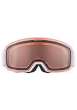 ALPINA Unisex - Adults, NAKISKA QV Ski Goggles, White/Gold, One Size