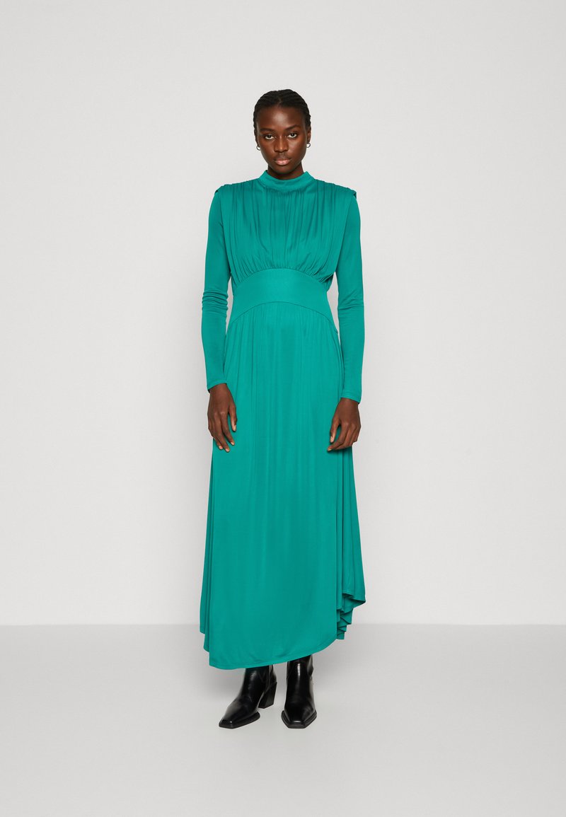 farm-rio-high-neck-dress-trikoomekko-emerald-vihre-zalando-fi