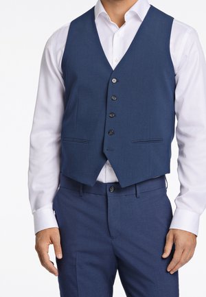 Gilet elegante - mottled blue