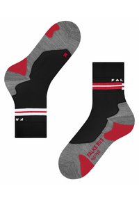 FALKE RU5 Running light cushioning - Calcetines de deporte - black flames