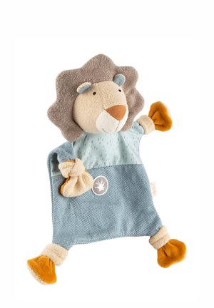 SCHNUFFELTUCH LÖWE GESCHENK - Peluche - blau