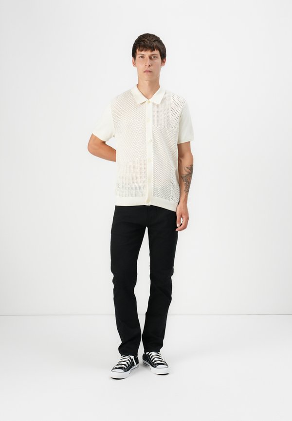 OPEN WEAVE RESORT SHIRT - Shirt - ivory frost4