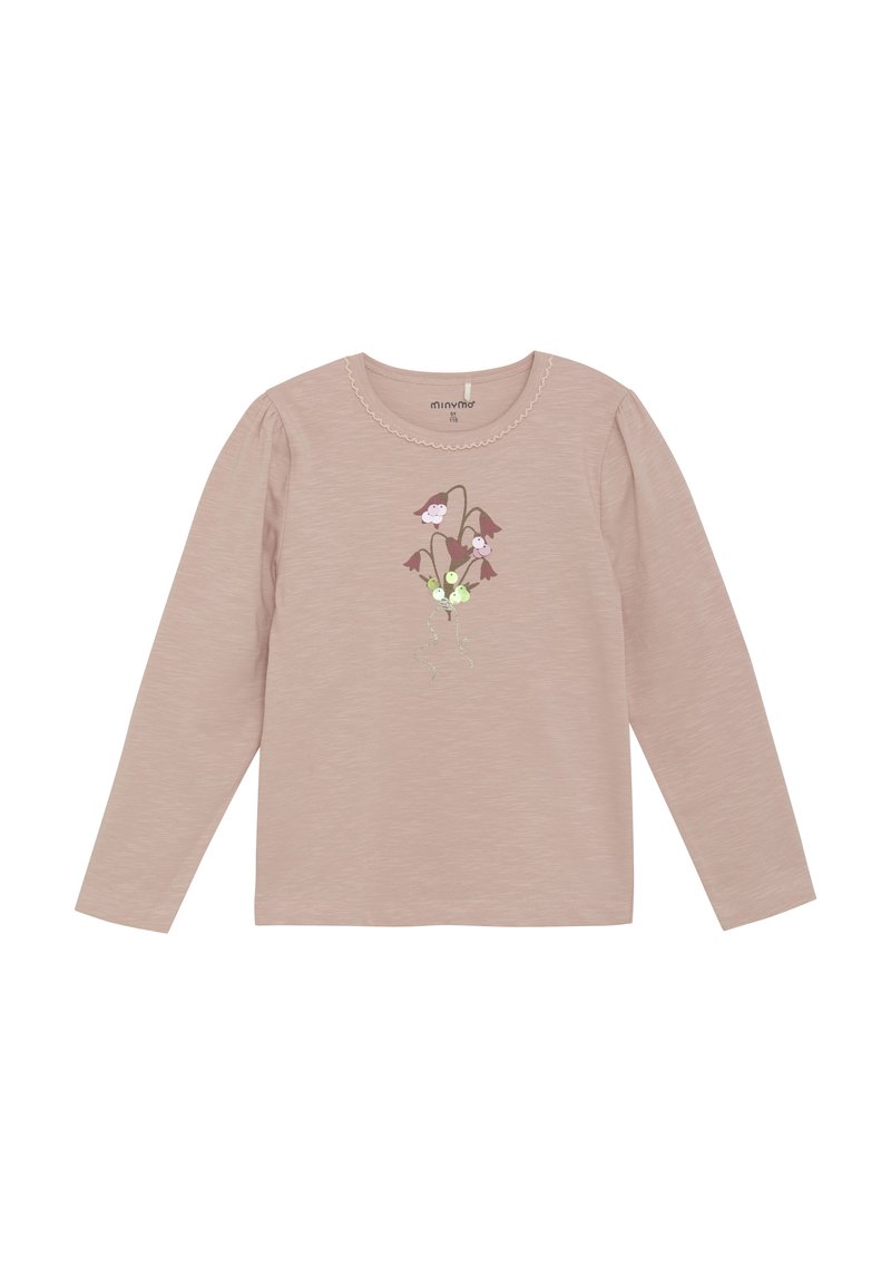 Minymo Langarmshirt - misty rose