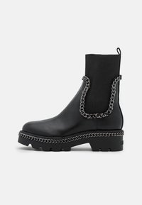 Guess VARDA - Stivaletti con plateau - black