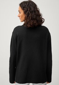 Ellos Collection ROLLKRAGEN - Strickpullover - schwarz