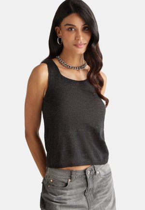REVERSIBLE TANK - Top - grey