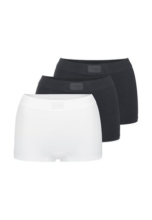Sloggi 3 PACK - Boyshorts - weiß/schwarz