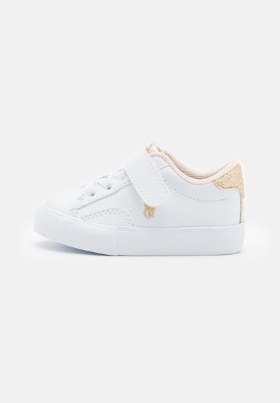 THERON - Baskets basses - white/gold metallic
