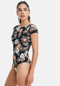 Roxy NOSTALGIC FEELS SHORT SLEEVE - Uimapuku - black