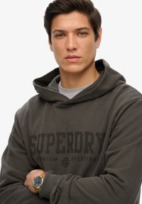 Superdry & Co BRAND  - Hættetrøje - charcoal
