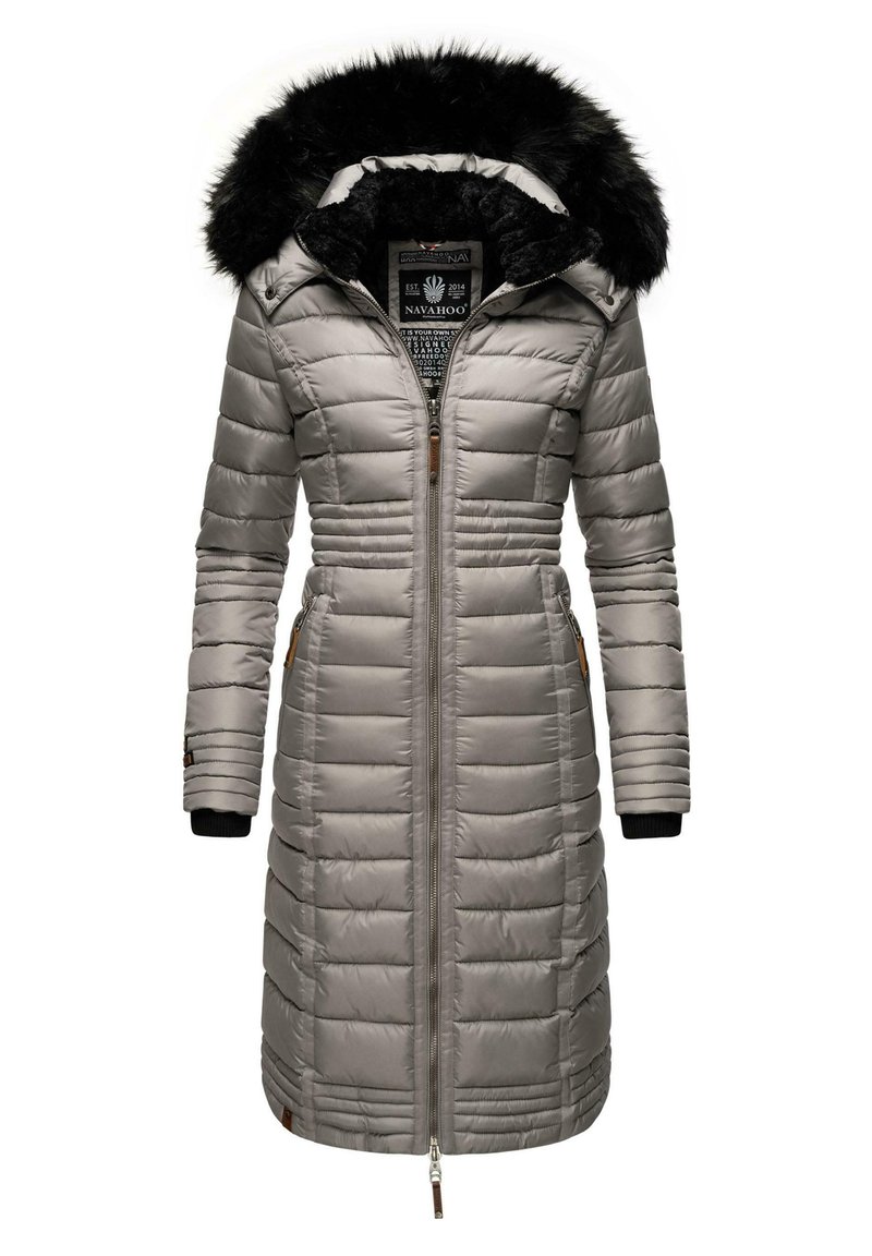 Navahoo UMAY - Wintermantel - zinc grey/grau-meliert - Zalando.at