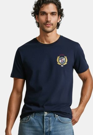 T-shirt imprimé - navy blue
