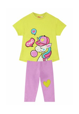 SET - Shorts - neongrün
