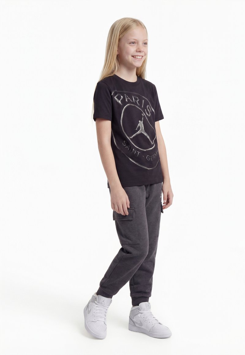 Jordan PARIS SAINT-GERMAIN UNISEX - Μπλουζάκι με στάμπα - oil grey