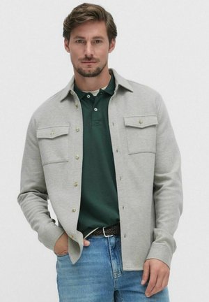 RILEY JERSEY - Leichte Jacke - beige melange