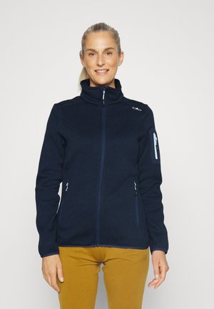 CMP WOMAN JACKET - Fleecejakke - cristall blue