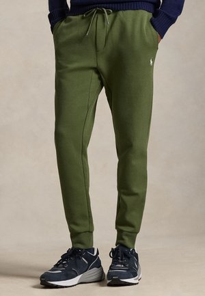 DOUBLE KNIT JOGGER PANT - Spodnji deli trenirk - supply olive