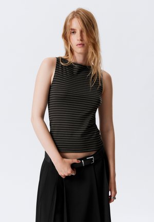 ANNIE - Top - black/grey