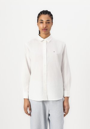 Button-down blouse - ecru
