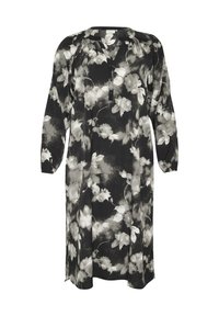 KCBERNINA - Freizeitkleid - black white flower print