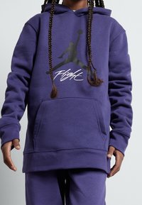 Jordan BASELINE HOODIE UNISEX - Felpa con cappuccio - purple
