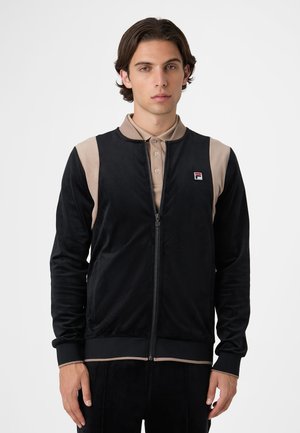 Fila APPAREL ADRIANO REGULAR TRACK - Bomberjacks - black/taupe gray