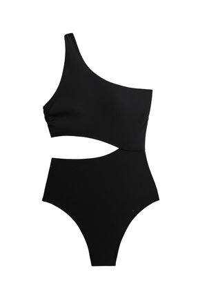 OYSHO, ASYMMETRIC STRAP TRIKINI. - Maillot de bain - black