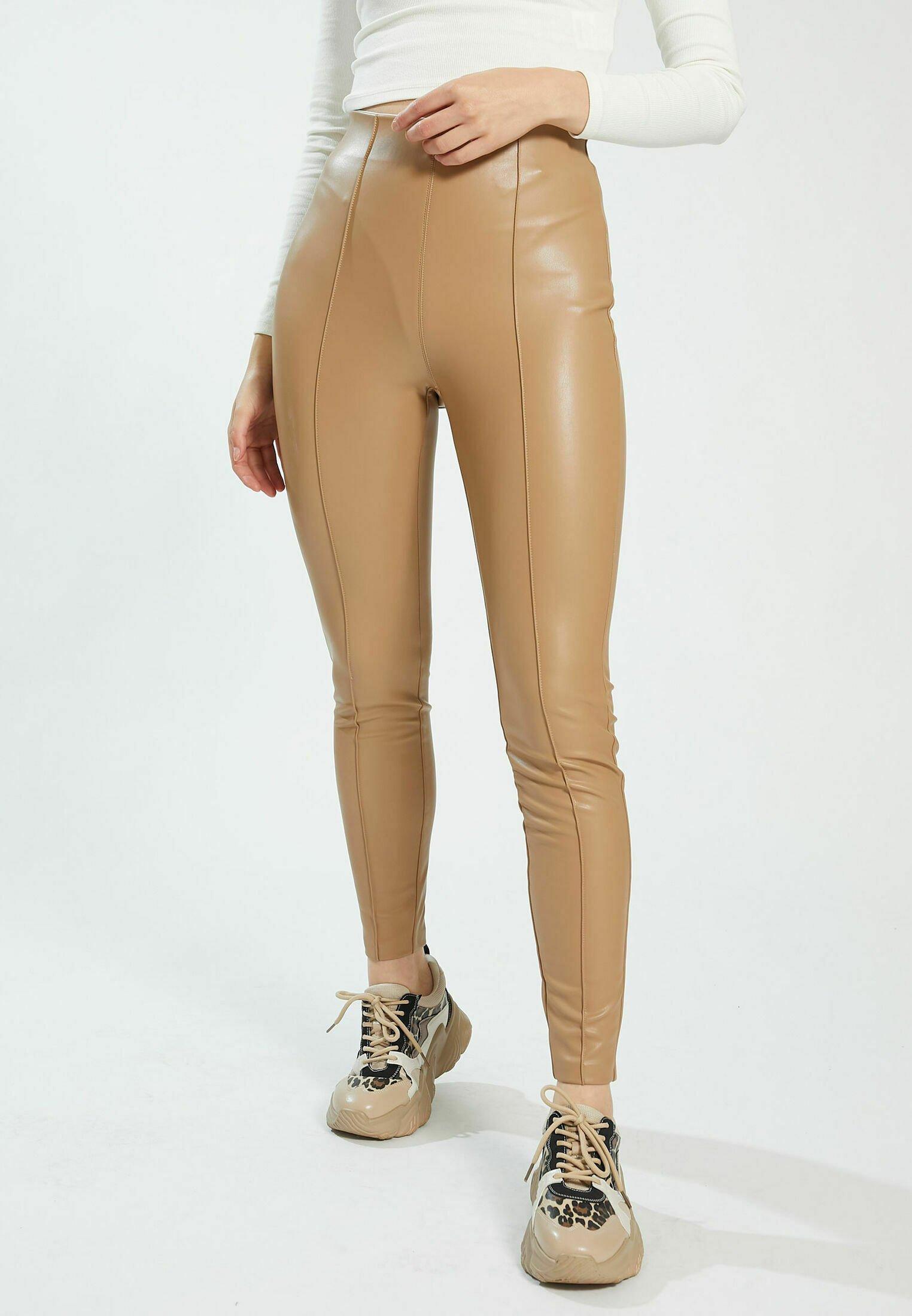 zalando leder leggings
