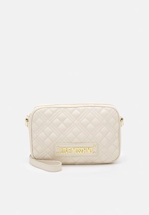 QUILTED CAMERA BAG - Torba na ramię - avorio