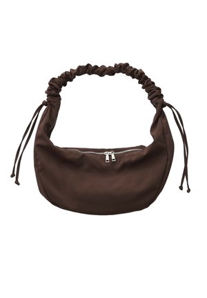 SHOULDER WITH ADJUSTABLE STRAP - Handtasche - coffee bean