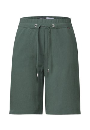 Cecil MIT STRUKTUR - Shorts - grün