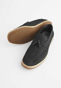 Next LOAFERS REGULAR FIT - Espadrilky - black