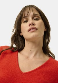 Just Cashmere COL V  FILS - Trui - tomato