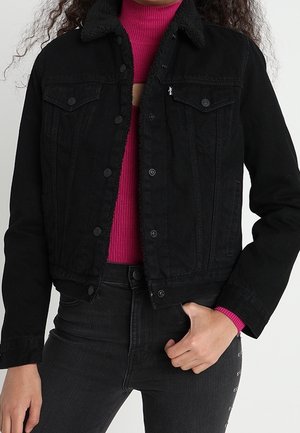 Cowboyjakker - black denim