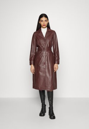ISABEL FASHION - Trenchcoat - burgundy