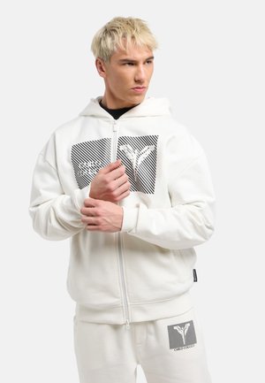 ZIP HOODIE - Sweatjakke - off white