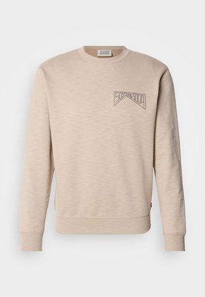 Scotch & Soda LEFT CHEST LOGO - Sweatshirt - plaza taupe