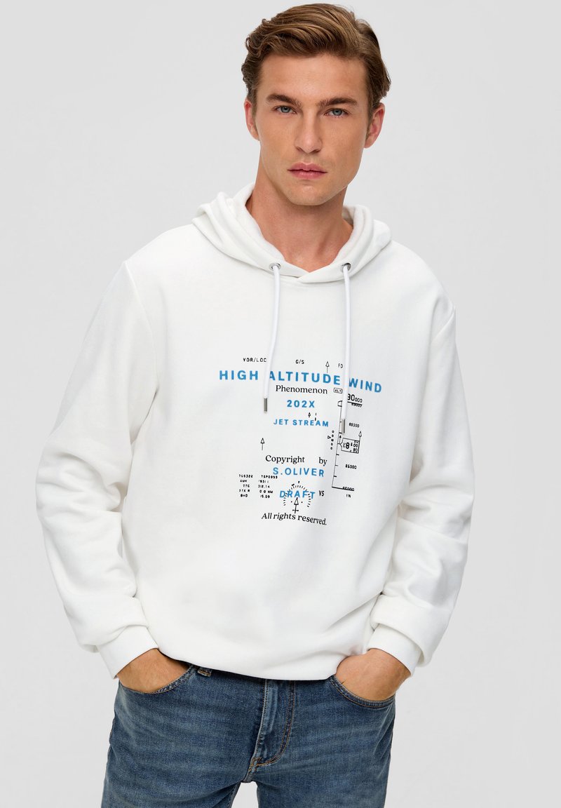 s.Oliver Kapuzenpullover - weiß